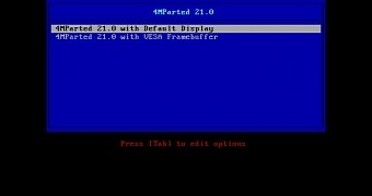 4mparted 21 disk partitioning live cd gets beta release based on gparted 0 26 1