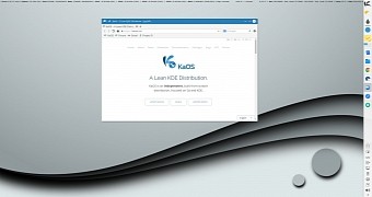 Kaos linux starts the new year with a fresh new look first iso for 2017 arrives