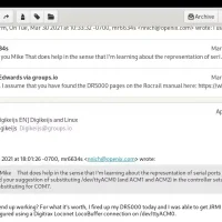 Reading an email