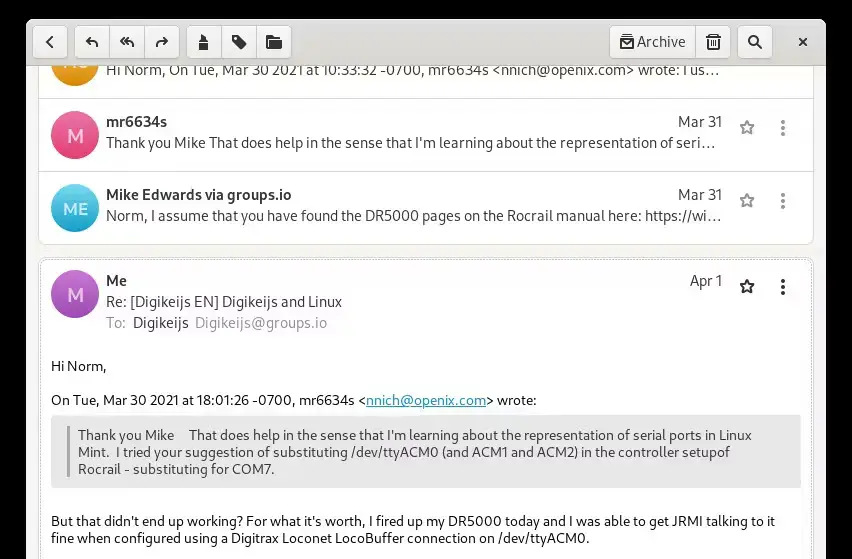 Reading an email - How to Install Geary on Ubuntu 26.04 - Complete Guide