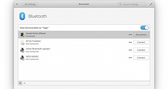 Redesigned bluetooth settings pane coming soon to elementary os linux distro