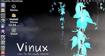 Ubuntu based vinux linux 5 1 released for blind and partially sighted people