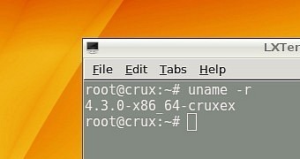 Crux 3 3 linux operating system released with linux 4 9 6 x org server 1 19 1