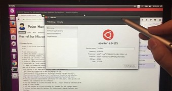 Here s ubuntu 16 04 lts xenial xerus running on microsoft surface pro 4 video