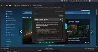 New steam client update adds steam controller configuration links many changes