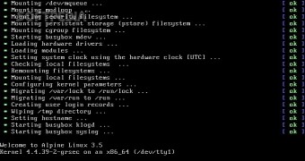 Security oriented alpine linux 3 5 2 distro released with kernel 4 4 52 lts