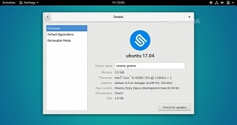 Ubuntu gnome 17 04 final beta features gnome 3 24 with night light flatpak 0 8