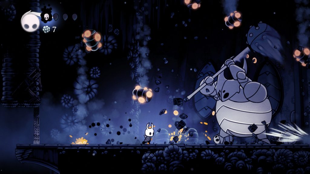 Hollow knight game fight