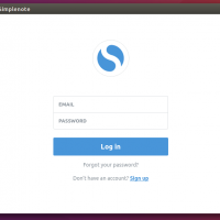 Simplenote login