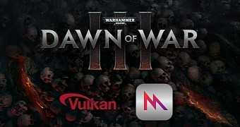 Warhammer 40 000 dawn of war iii to support vulkan on linux metal on macos