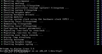 Security oriented alpine linux 3 6 2 os adds linux kernel 4 9 32 and tor 0 3 0 8