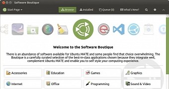 Ubuntu mate s software boutique package manager is getting support for snaps