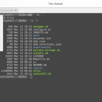 Tilix screenshot hd