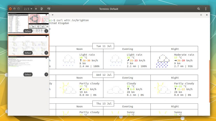 Tilix terminal install linux mint