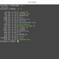 Development screenshot