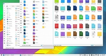 Kde frameworks 5 35 adds unicode 10 0 support improves the vlc tray icon