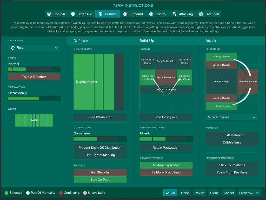 Football manager 2017 strategy