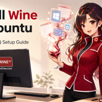 Wine on linux ubuntu guide cover