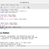 Best code editors ubuntu emacs screenshot