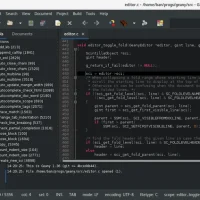 Best code editors ubuntu geany screenshot