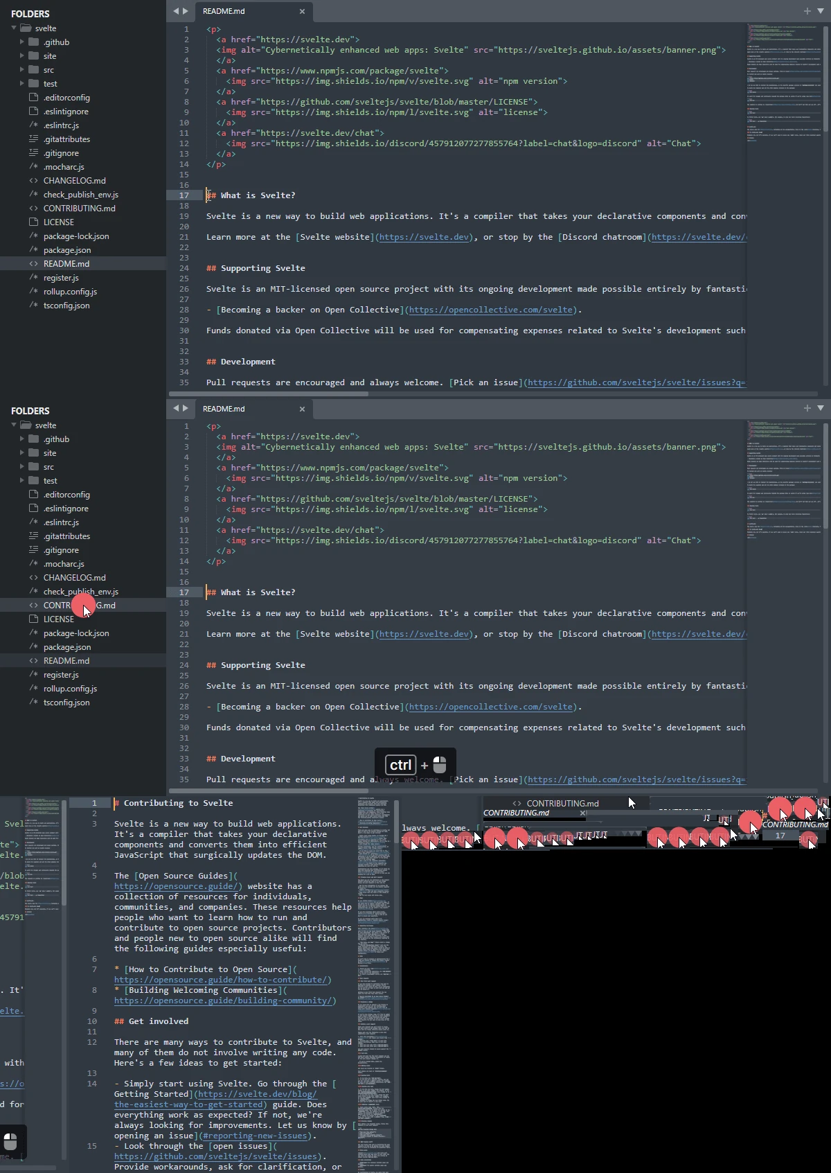 Best code editors ubuntu sublime text screenshot - Top 5 Code Editors on Ubuntu 24.04