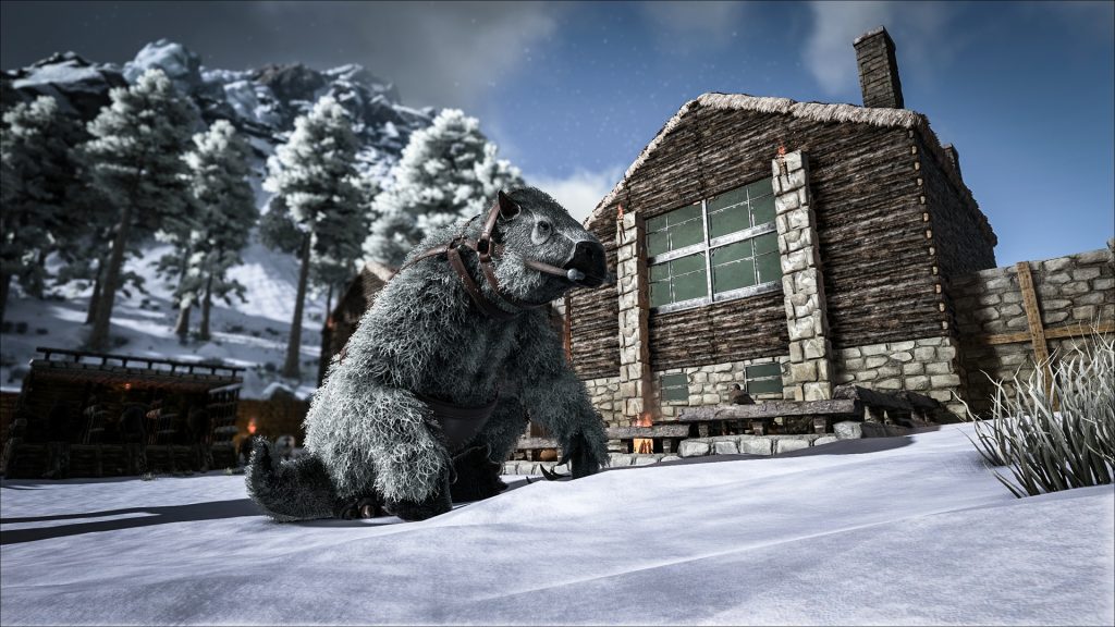 Ark survival evolved animal white bear