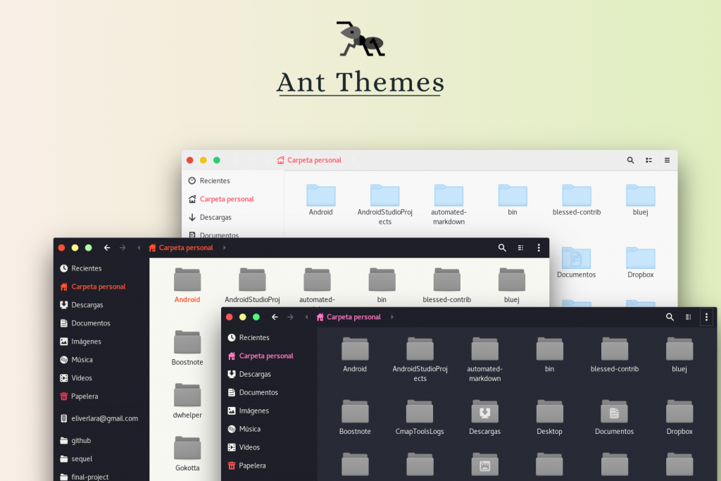 Ant theme for Linux