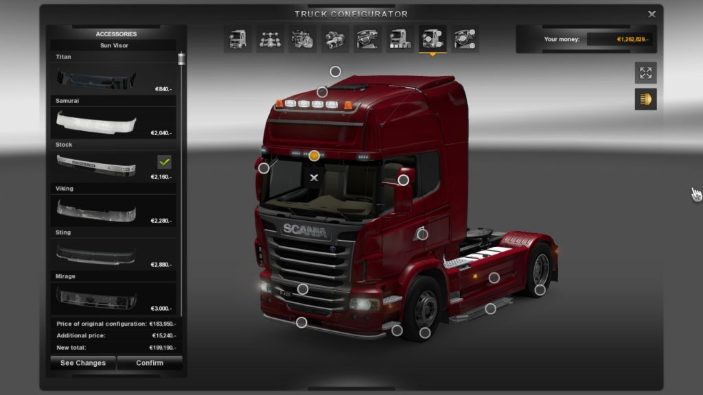 Customize truck euro truck 2 ubuntu