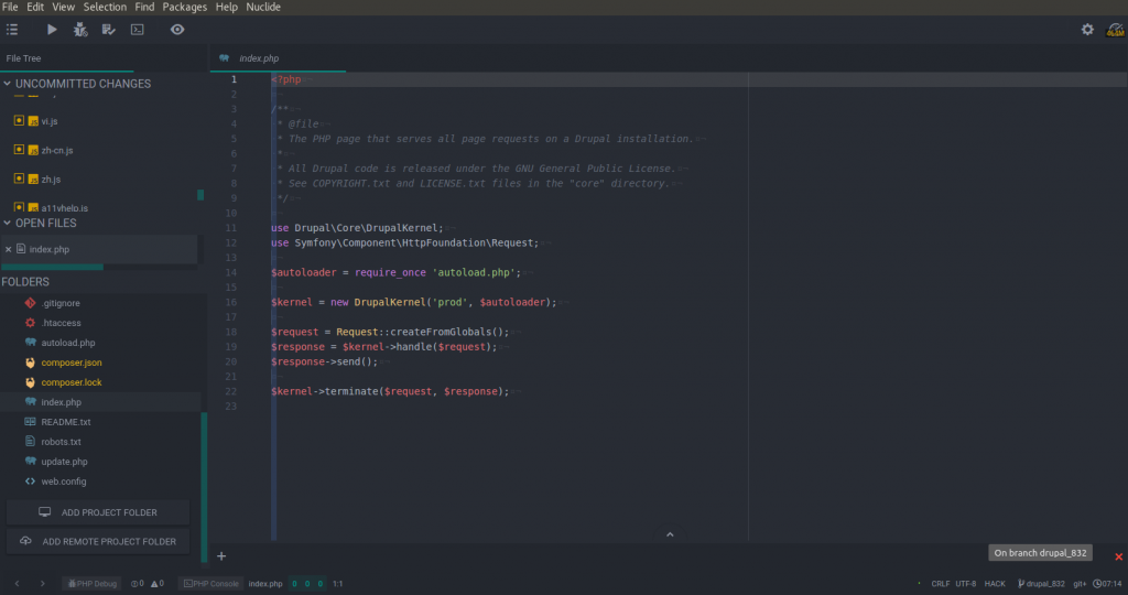 Atom ide online ubuntu