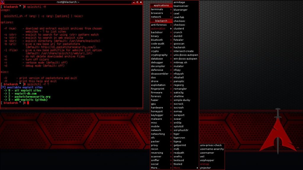Blackarch linux ethical hacking distro updated with more than 50 new tools 517650 2