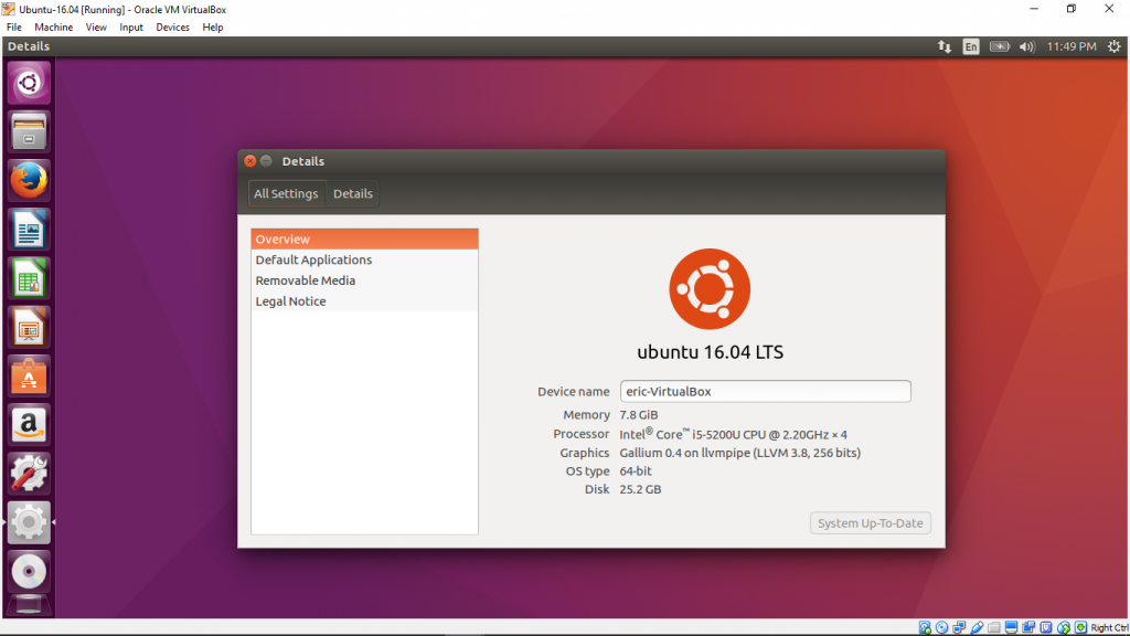 Virtualbox on ubuntu 16 04
