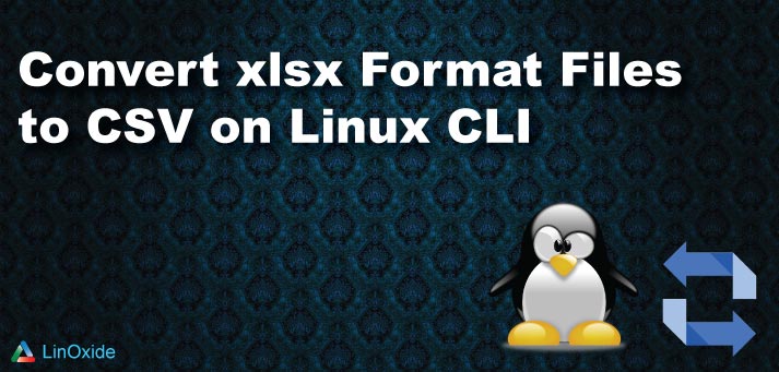 Convert xlsx csv cli