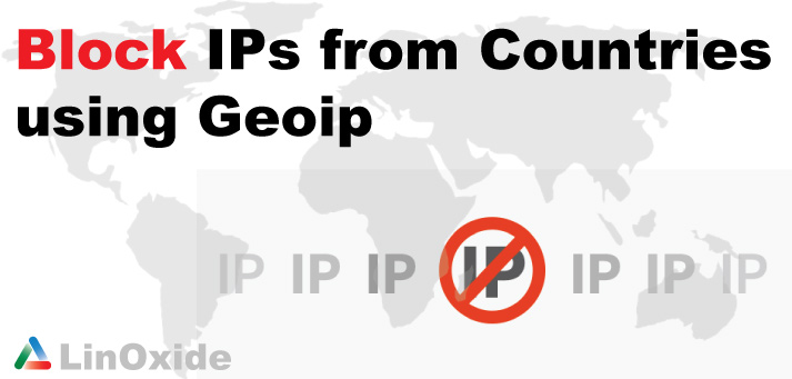 Geoip block ip iptables