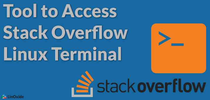 Stack overflow command line