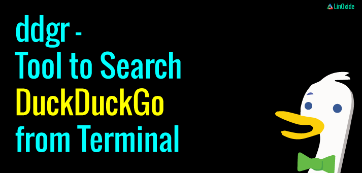 Duckduckgo search commandline