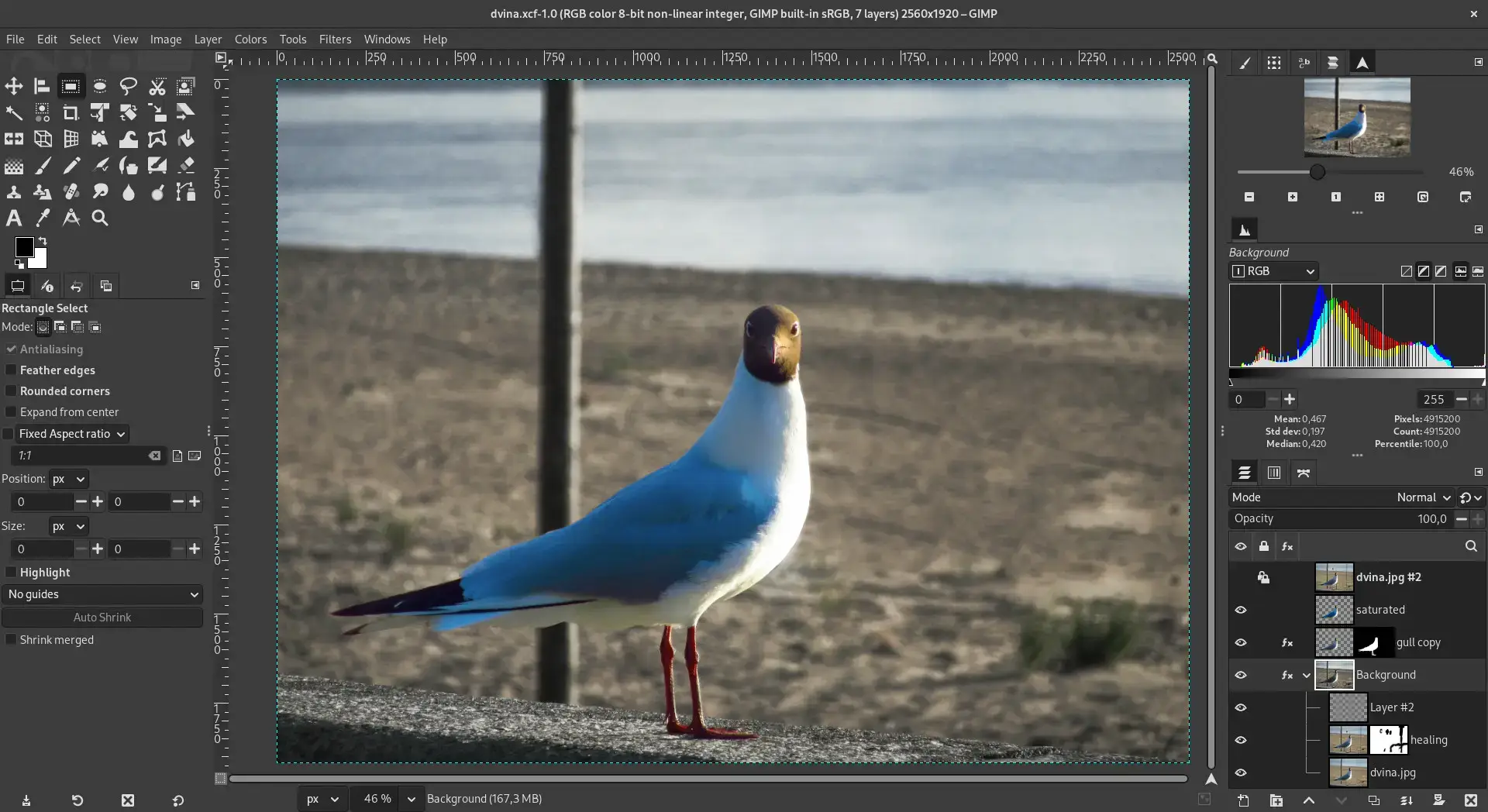 Edit xcf image - How to Install GIMP on Ubuntu 26.04 - Complete Guide