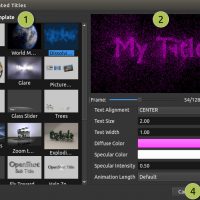 Openshot 3d animation settings