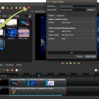 Openshot export video