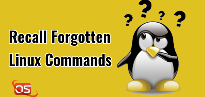 Recall forgotten linux commands 720x340