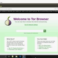 Tor browser homepage
