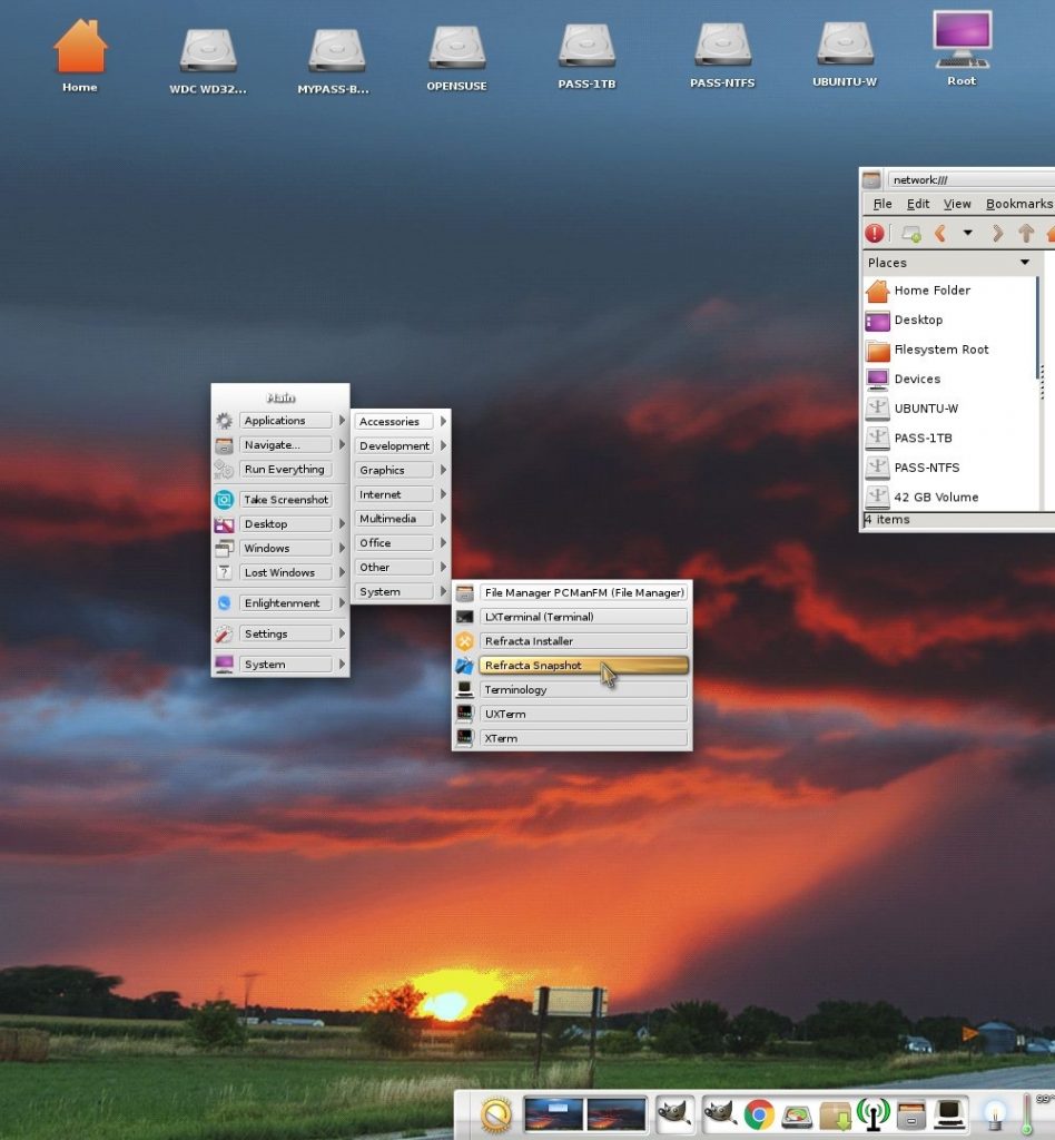 Exlight linux distro now based on ubuntu 17 10 features enlightenment desktop 518582 5