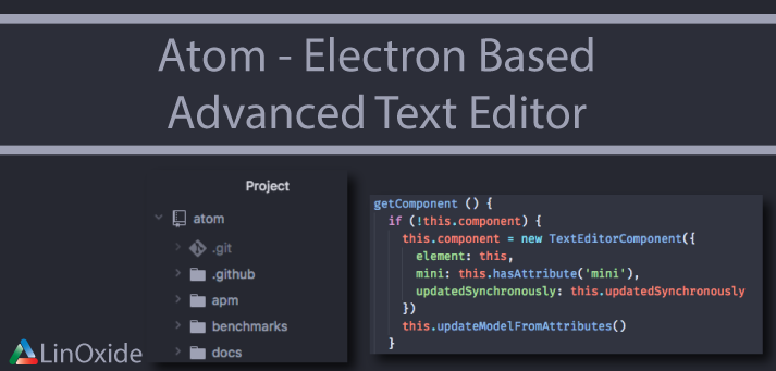Atom advanced text editor