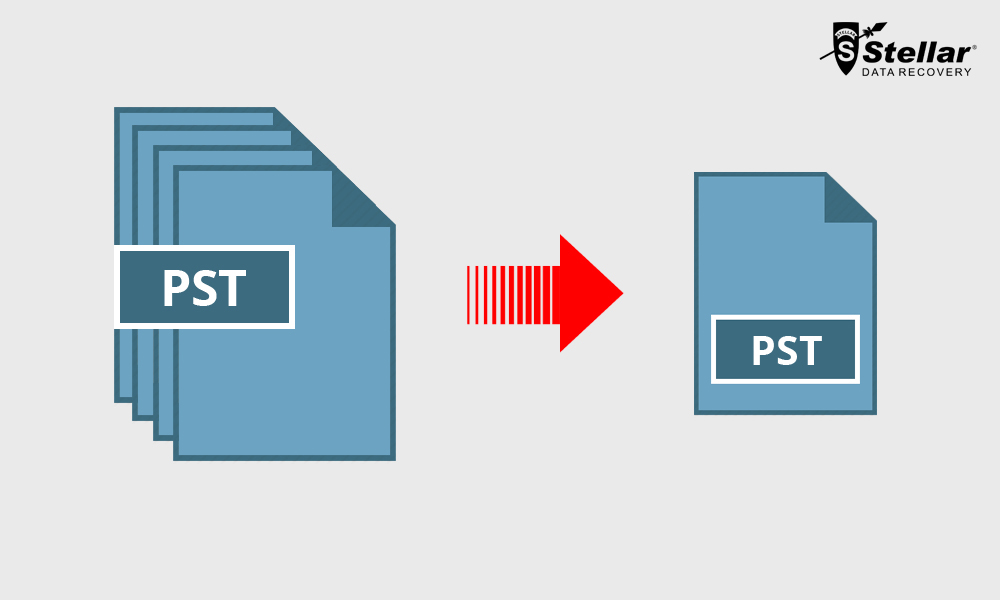 Merge multiple pst into a single file