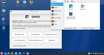 Debian based q4os linux distro to get a new look with debonaire desktop theme