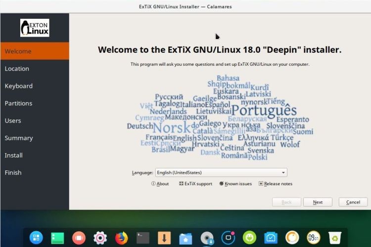 Extix 18 0 the ultimate linux system now ships with calamares installer 518908 3