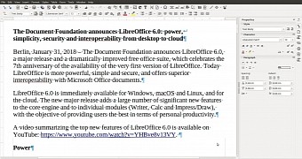 Libreoffice 6 0 open source office suite officially released here s what s new