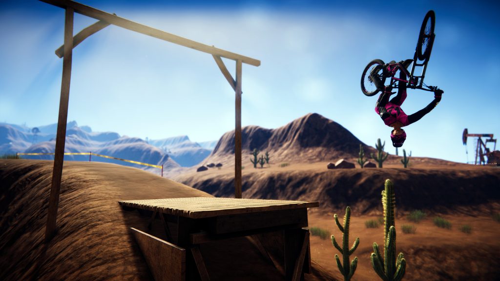 Back flip on bike