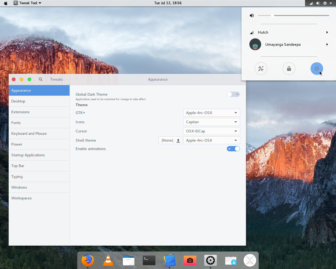 os x el capitan download theme