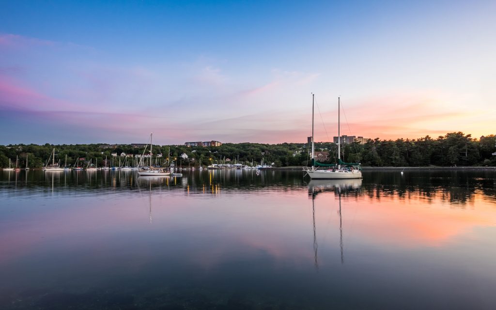 Halifax sunset by vlad drobinin