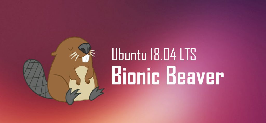 Ubuntu bionic beaver logo